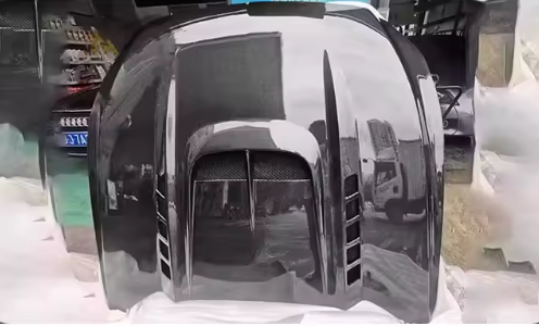 2015-2017 Mustang Carbon Fiber Vented Hood