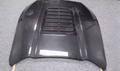 2024+ Mustang Carbon Fiber Hood Vented