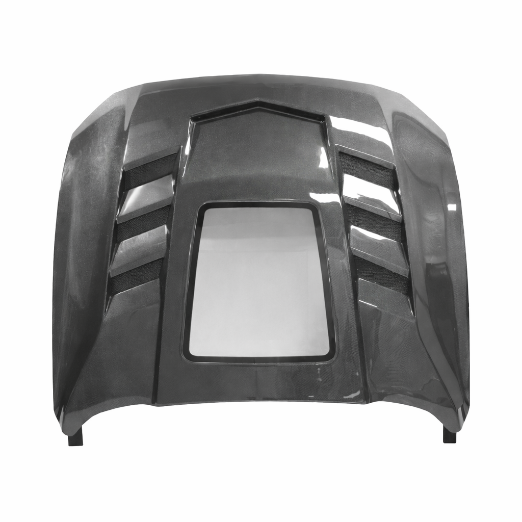 2024+ Mustang Carbon Fiber Clearview Hood