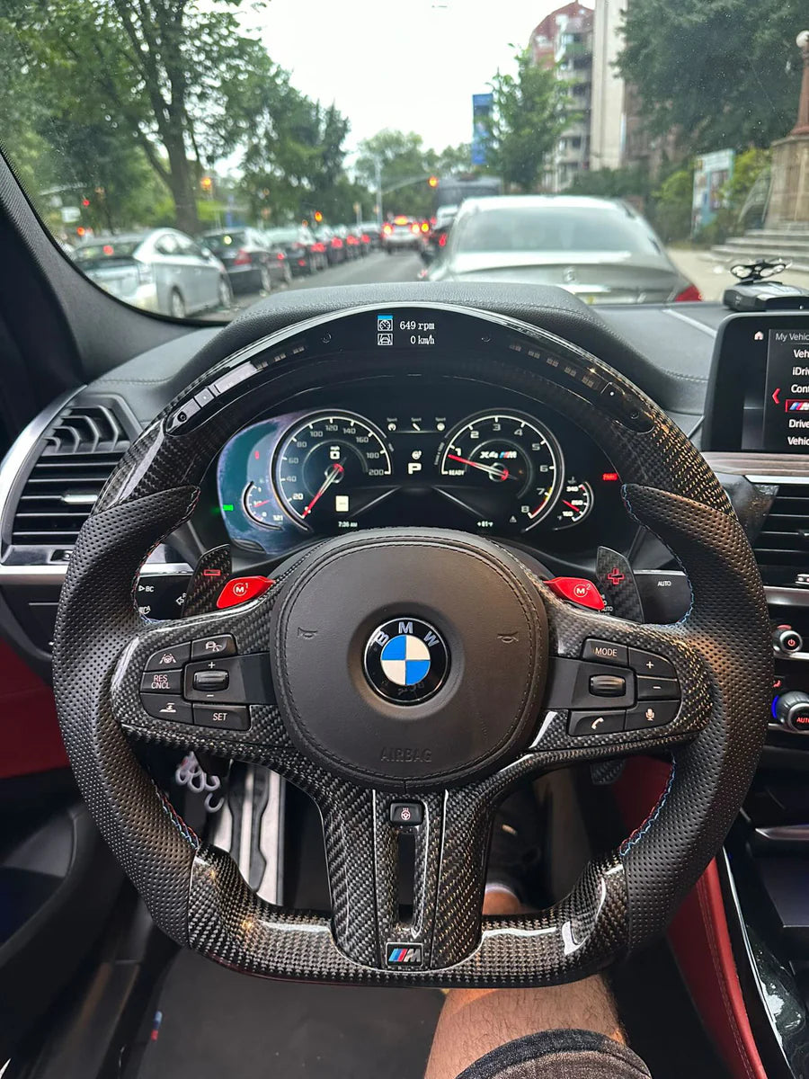 BMW LED Carbon Fiber Steering Wheel