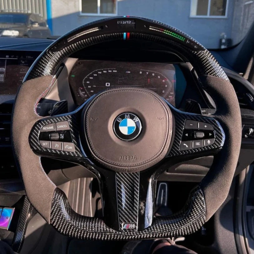 BMW LED Carbon Fiber Steering Wheel