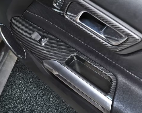 2015-2023 Mustang Carbon Interior Trim (10 Pieces)