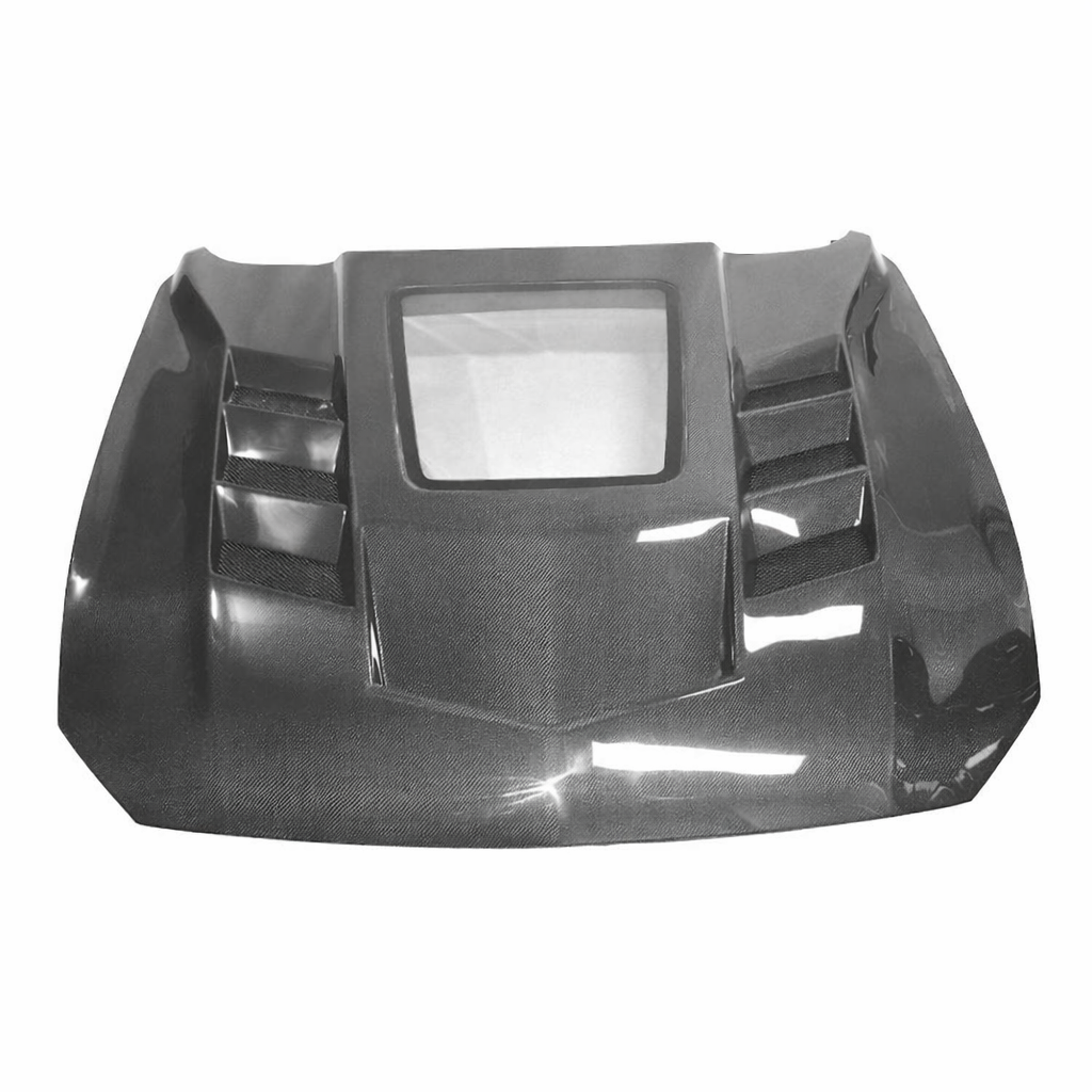 2024+ Mustang Carbon Fiber Clearview Hood