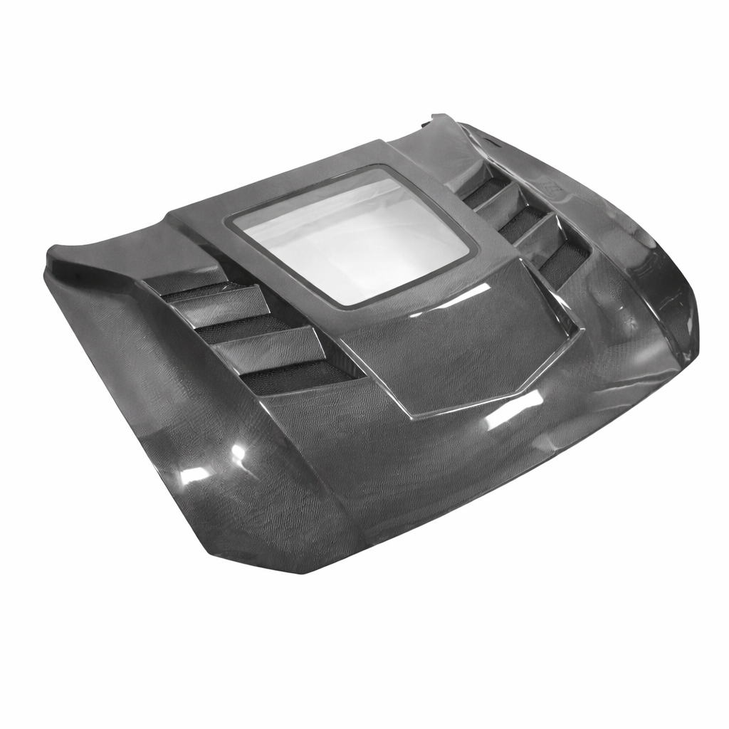 2024+ Mustang Carbon Fiber Clearview Hood