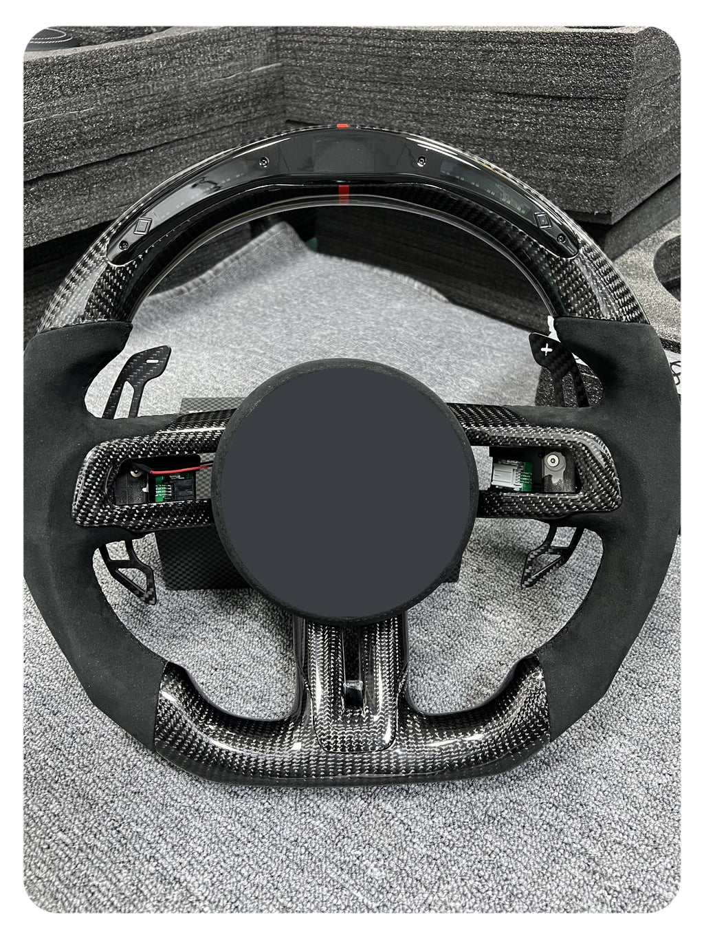 Mustang LED Carbon Fiber Steering Wheels