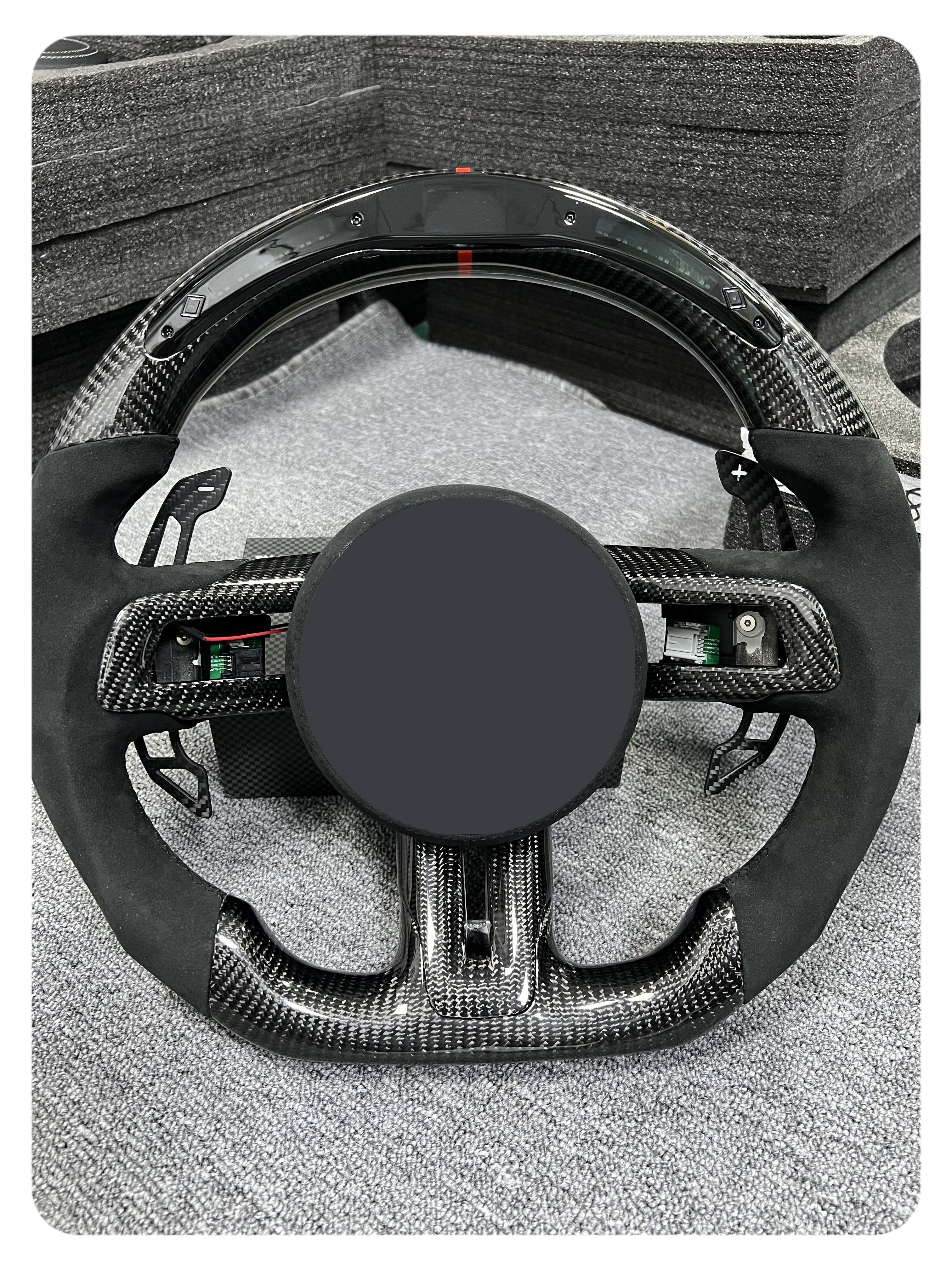 Mustang LED Carbon Fiber Steering Wheels