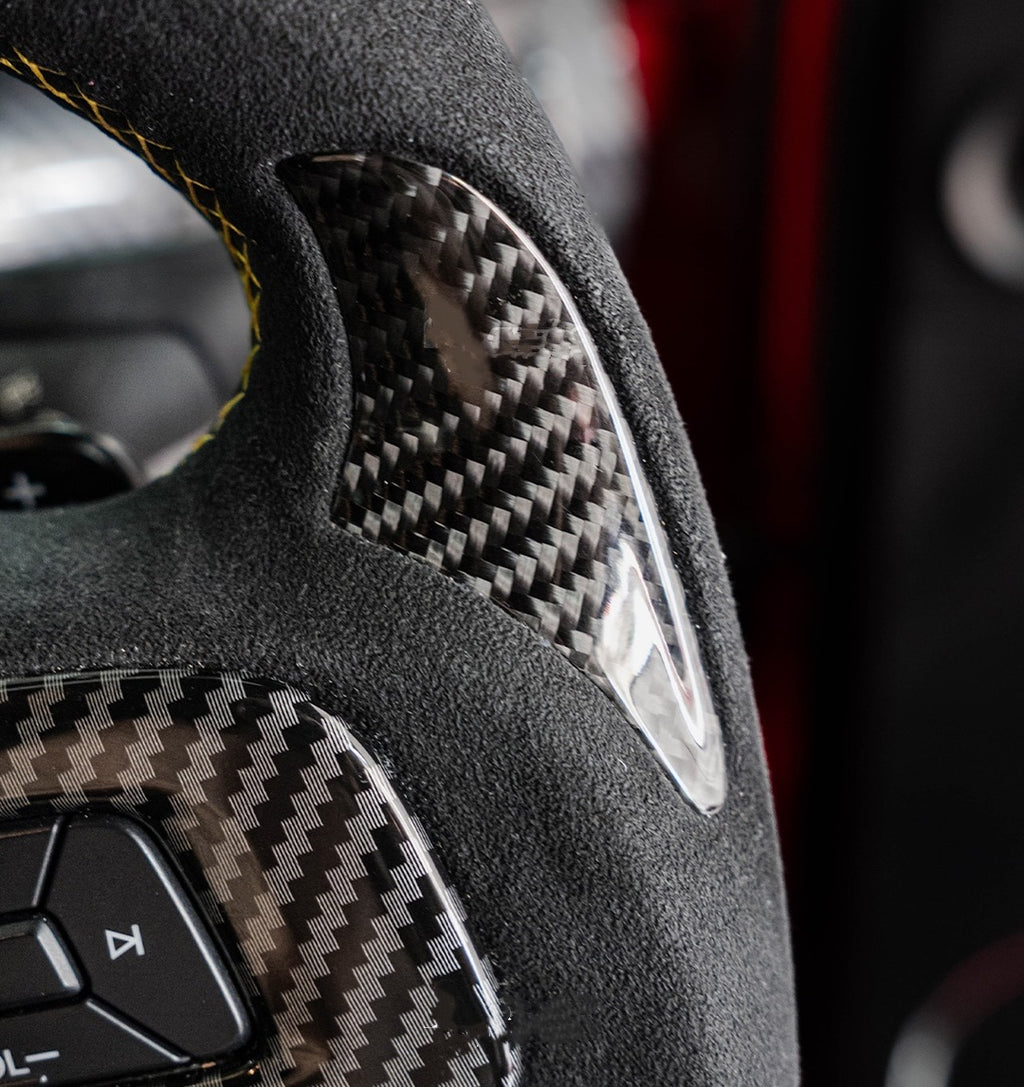 Mustang LED Carbon Fiber Steering Wheels