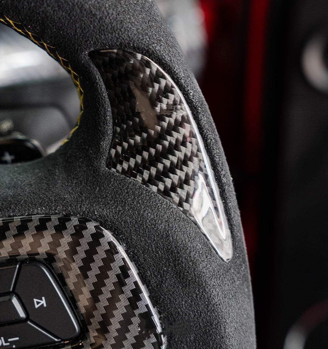 Mustang LED Carbon Fiber Steering Wheels