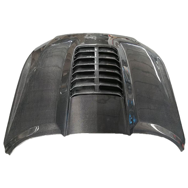 2015-2017 Mustang Carbon Fiber GT500 Style Hood