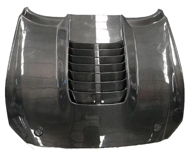 2015-2017 Mustang Carbon Fiber GT500 Style Hood