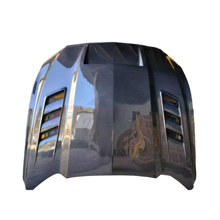 2015-2017 Mustang Carbon Fiber Vented Cowl Hood