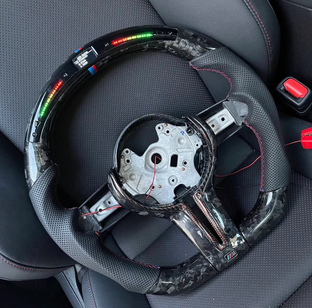 BMW LED Carbon Fiber Steering Wheel
